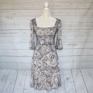 Diane Von Furstenberg Floral Dress size 4
